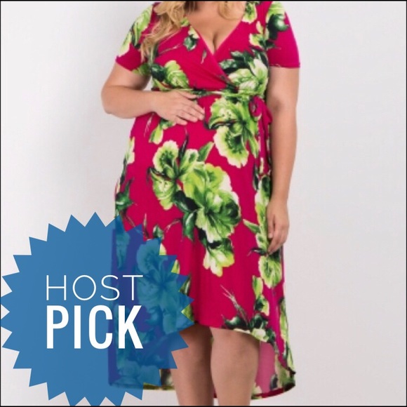 Pinkblush Dresses & Skirts - Pinkblush pink floral maternity dress NWT - HP